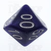 TDSO Pearl Purple & White Percentile Dice