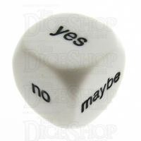 Koplow Opaque White Language Decisions Yes No Maybe D6 Dice
