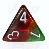 TDSO Layer Transparent Celestial D4 Dice