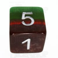 TDSO Layer Transparent Celestial D6 Dice