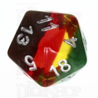 TDSO Layer Transparent Celestial D20 Dice