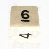 Crit Hit Skeleton Ceramic D6 Dice