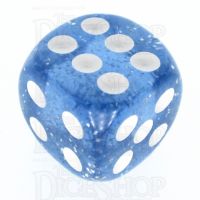 TDSO Glitter Blue 16mm D6 Spot Dice