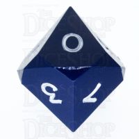 GameScience Opaque Navy & White Ink D10 Dice
