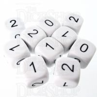 CLEARANCE D&G Opaque White Numbered 0