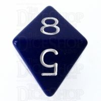 Role 4 Initiative Opaque Blue & White D8 Dice