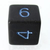 Role 4 Initiative Opaque Grey & Blue D6 Dice