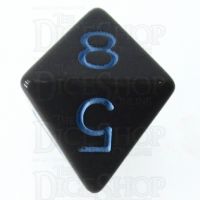 Role 4 Initiative Opaque Grey & Blue D8 Dice
