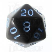 Role 4 Initiative Opaque Grey & Blue D20 Dice