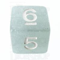 TDSO Translucent Glitter Sea D6 Dice