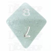 TDSO Translucent Glitter Sea D8 Dice