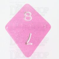TDSO Translucent Glitter Baby Pink D8 Dice