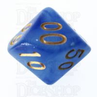 TDSO Storm Cloud Sapphire Percentile Dice LTD EDITION