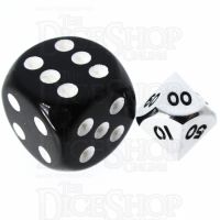 TDSO Metal Polished Silver MINI 10mm Percentile Dice