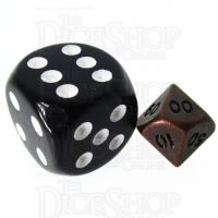 TDSO Metal Antique Copper MINI 10mm Percentile Dice