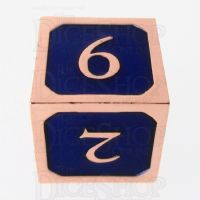 TDSO Metal Script Copper & Blue & D6 Dice