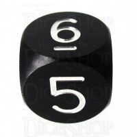 TDSO Aluminium Precision Black Dragon D6 Dice