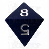 TDSO Aluminium Precision Blue Dragon D8 Dice