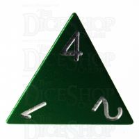 TDSO Aluminium Precision Green Dragon D4 Dice
