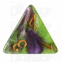 TDSO Galaxy Shimmer Royal Viper D4 Dice
