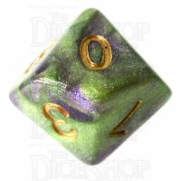 TDSO Galaxy Shimmer Royal Viper D10 Dice