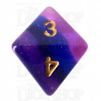 TDSO Layer Lavender Glitter D8 Dice