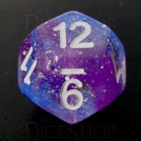 TDSO Galaxy Glitter Make A Wish D12 Dice