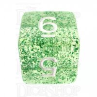 TDSO Glitter Green D6 Dice
