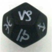 Koplow Opaque Black Astrology Signs D12 Dice