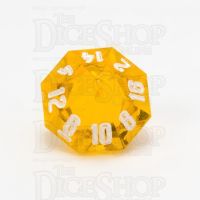 GameScience Gem Topaz & White Ink D16 Dice
