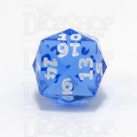 GameScience Gem Sapphire & White Ink D24 Dice