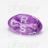 GameScience Gem Amethyst & White Ink D3 Dice