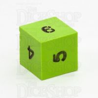 GameScience Opaque Lime & Black Ink D6 Dice