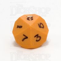 GameScience Opaque Pumpkin & Black Ink D10 Dice