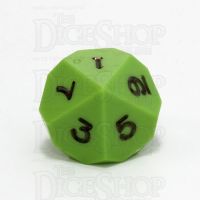 GameScience Opaque Lime & Black Ink D10 Dice