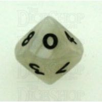 Koplow Pearl White D10 Dice