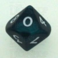 Koplow Pearl Emerald D10 Dice