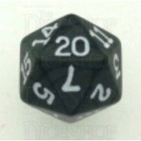 Koplow Pearl Charcoal D20 Dice