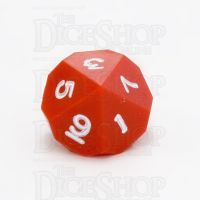 GameScience Opaque Crimson & White Ink D10 Dice