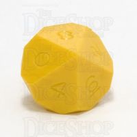 GameScience Opaque Saffron Yellow D10 Dice