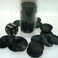 Koplow Casino Stacking Poker Chips Black x 50
