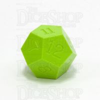 GameScience Opaque Lime D12 Dice