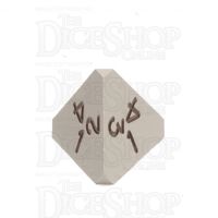 GameScience Opaque Slate Grey & Black Ink D4 Dice