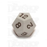 GameScience Opaque Slate Grey & Black Ink D12 Dice