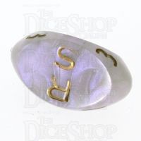 GameScience Permafrost & Gold Ink D3 Dice