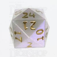 GameScience Permafrost & Gold Ink D24 Dice