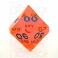 GameScience Gem Fire Sunstone & Blue Ink Percentile Dice