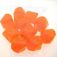 GameScience Gem Fire Sunstone 10 x D10 Dice Set