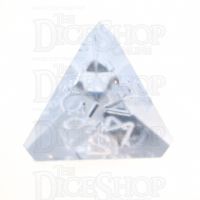 GameScience Gem Ice Blue Moonstone D4 Dice