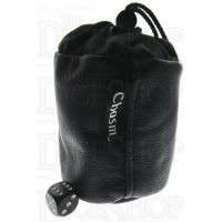 Chasm Vortex Large Midnight Blue High Grade Leather Dice Bag